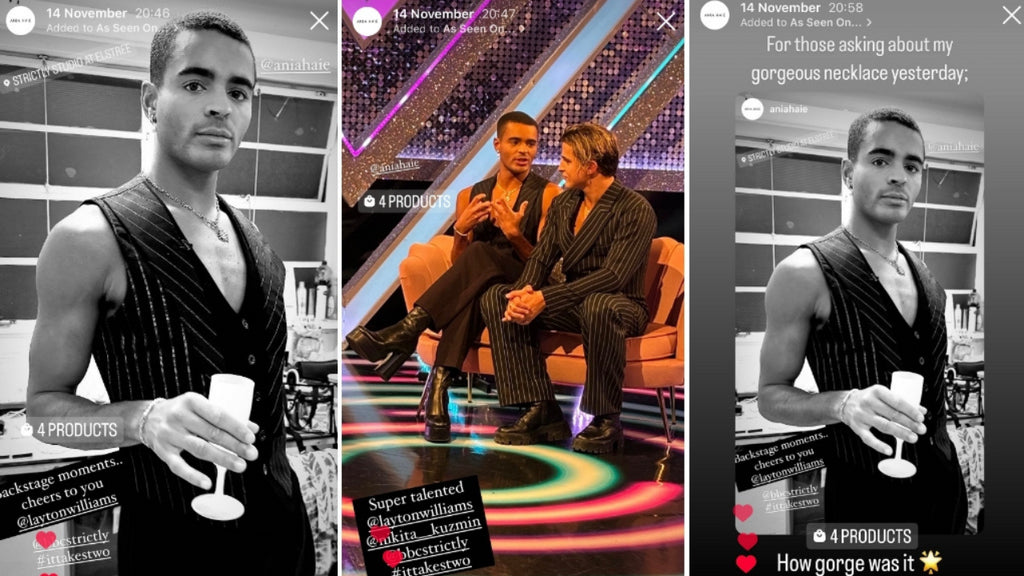 Ania Haie Jewellery Featured on BBC’s Strictly It Takes Two in 2023